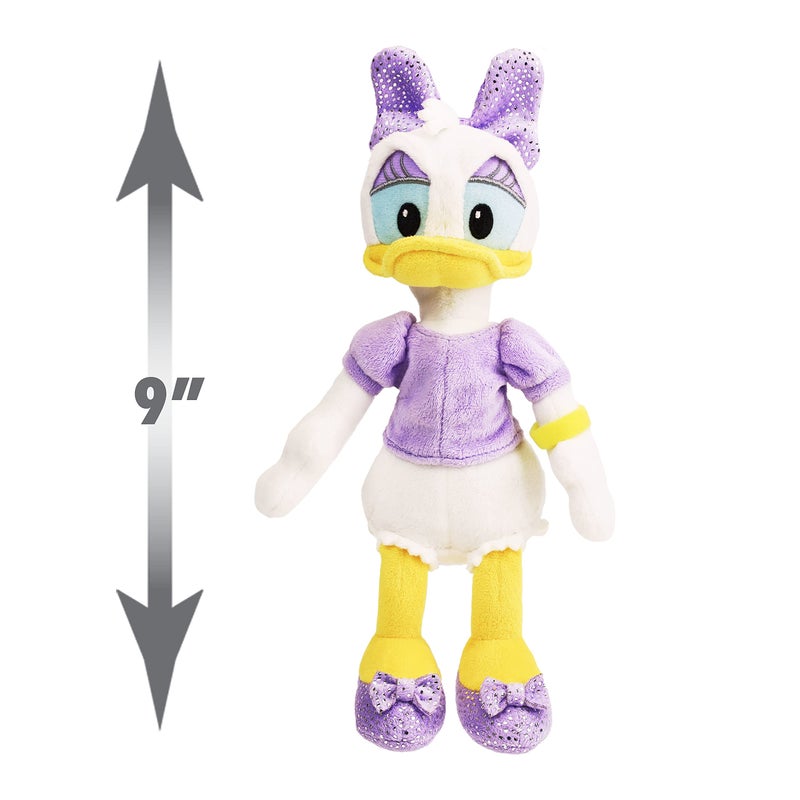 Just Play Disney Junior Mickey Mouse Small Plushie Stuffed Animal Daisy Duck, Kids Toys for Ages 2 Up by Just Play - Image 3