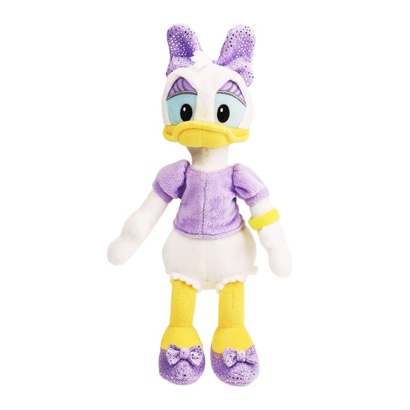 Just Play Disney Junior Mickey Mouse Small Plushie Stuffed Animal Daisy Duck, Kids Toys for Ages 2 Up by Just Play - Image 1