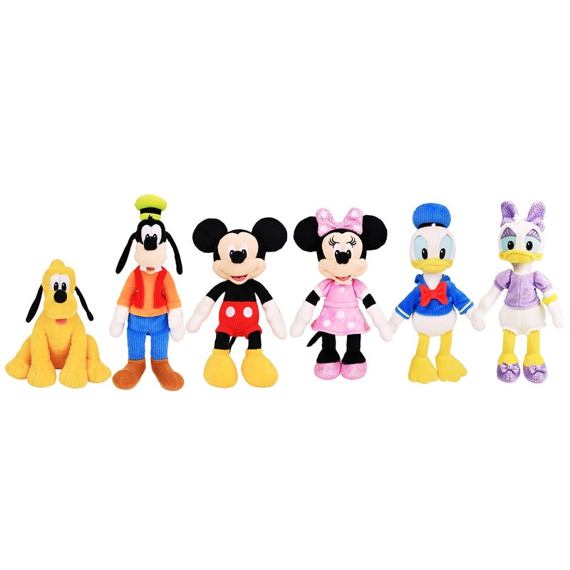 Just Play Disney Junior Mickey Mouse Small Plushie Stuffed Animal Daisy Duck, Kids Toys for Ages 2 Up by Just Play - Image 5