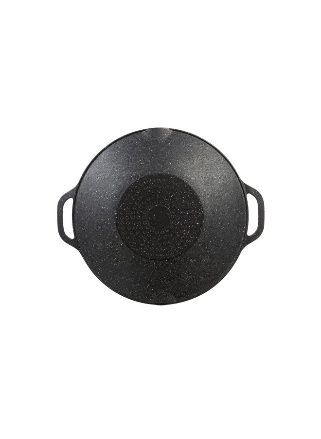 TOREAD Large Double-Ear Wood Handle Grill Pan - Outdoor Cooking Essential  - Image 2