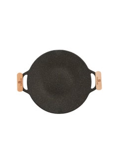 TOREAD Large Double-Ear Wood Handle Grill Pan - Outdoor Cooking Essential  - Image 1