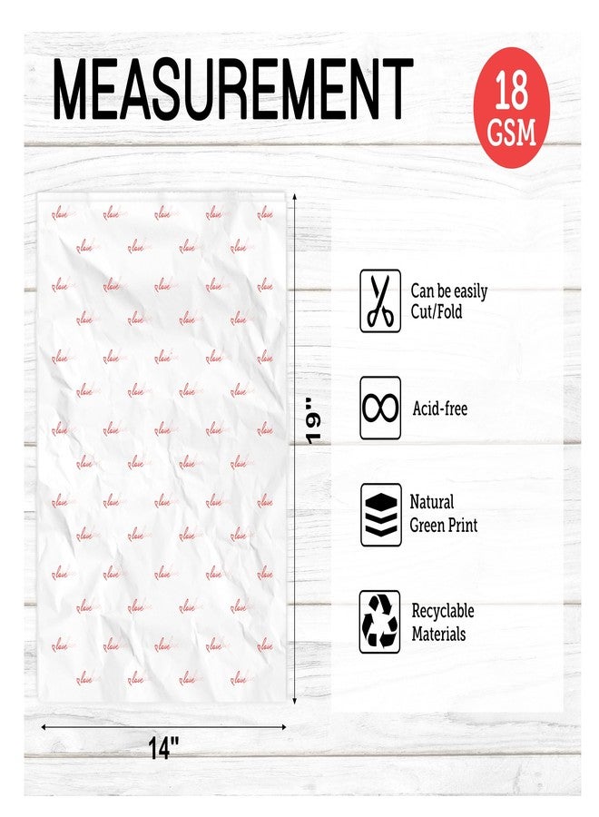 TOWNBUS - 50 Nos Of Love Printed Wrapping Paper|Perfect For Gift Wrapping, Storage, Stuffing, Wrapping Of Cloths, Arts And Crafts & Other Business Uses|Acid Free,1 Count - Image 2