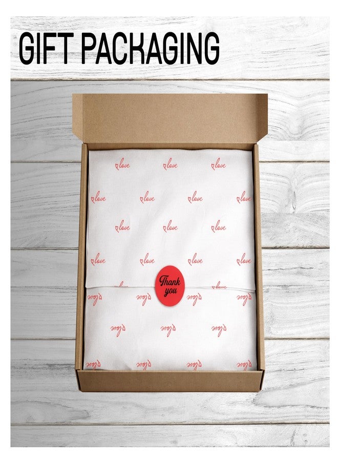 TOWNBUS - 50 Nos Of Love Printed Wrapping Paper|Perfect For Gift Wrapping, Storage, Stuffing, Wrapping Of Cloths, Arts And Crafts & Other Business Uses|Acid Free,1 Count - Image 3