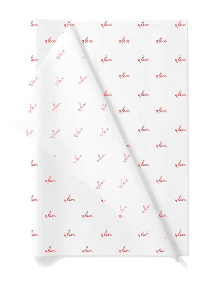 TOWNBUS - 50 Nos Of Love Printed Wrapping Paper|Perfect For Gift Wrapping, Storage, Stuffing, Wrapping Of Cloths, Arts And Crafts & Other Business Uses|Acid Free,1 Count - Image 1