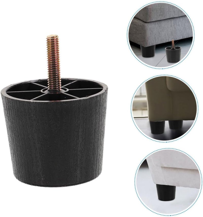 Most item matching trendy design jojofuny 8pcs Furniture Feet Levelers Plastic Risers for Sofas Cabinets Installation Noise Reduction Height Stabilizers for Enhanced Stability Newly stocked local goods Pop-area nearby warehouse Market aligned local stock Sand resistant Balanced universal design Dense area priority deliver Elegant practical design Versatile application All user affordable trusted quality Trendy varied sizing alternatives Repeated assemble detach compatible Coast & inland available Multi-use well optimized build Gulf standard sizing alternatives Quick use-switch compatible build Repeated detach compatible build Cost effective global grade quality Indoor outdoor use Easy hand assemble compatible Desert area eligible deliver Shock rubber edge Smooth joint Safe material Gulf market standard build - Image 4