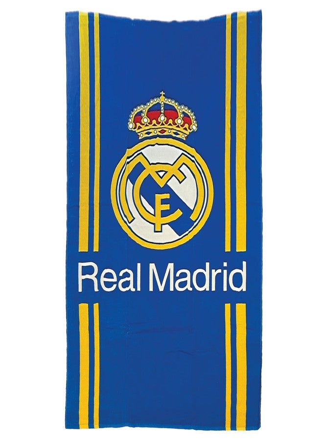 Real Madrid Oversize Beach Towel 34"x64" - Image 1