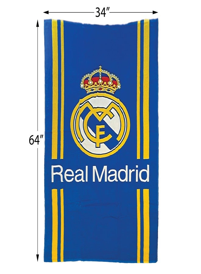 Real Madrid Oversize Beach Towel 34"x64" - Image 4