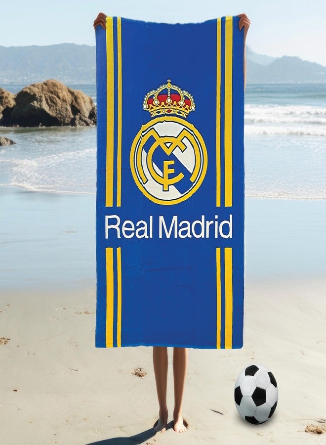 Real Madrid Oversize Beach Towel 34"x64" - Image 3