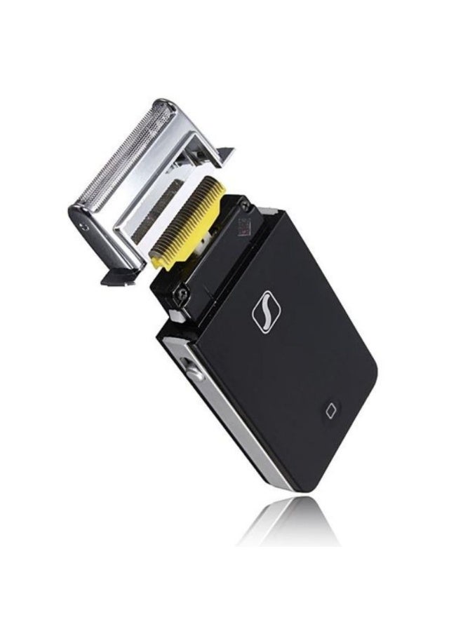 2055 Reciprocating Electric Rechargeable Shaver – Beard Razor with Floating Head (Black) - Image 3
