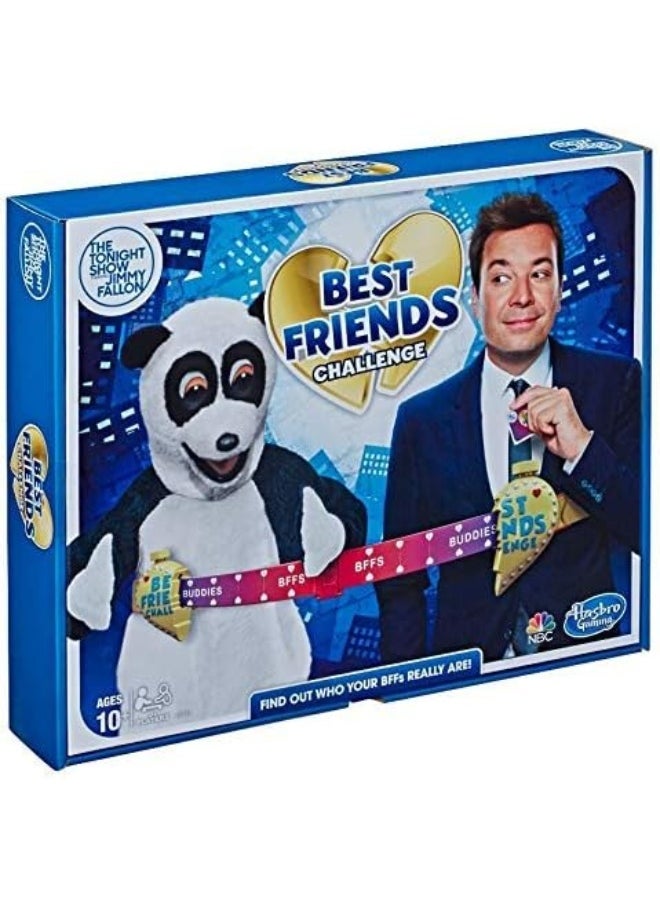 HASBRO - GAMING - Hasbro Gaming The Tonight Show Starring Jimmy Fallon Best Friends Challenge Party Game for Teens & Adults - Image 1