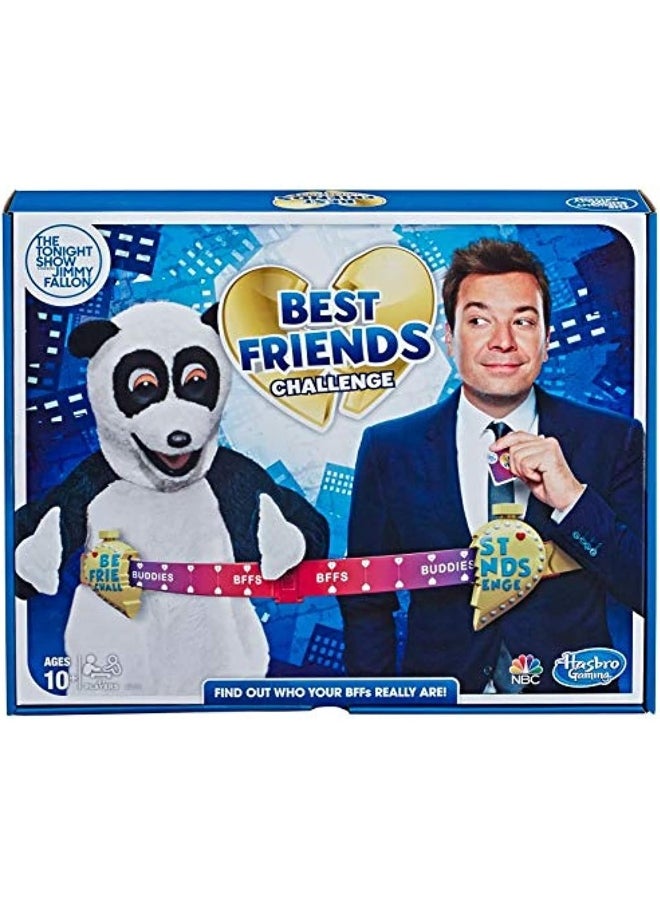 HASBRO - GAMING - Hasbro Gaming The Tonight Show Starring Jimmy Fallon Best Friends Challenge Party Game for Teens & Adults - Image 1