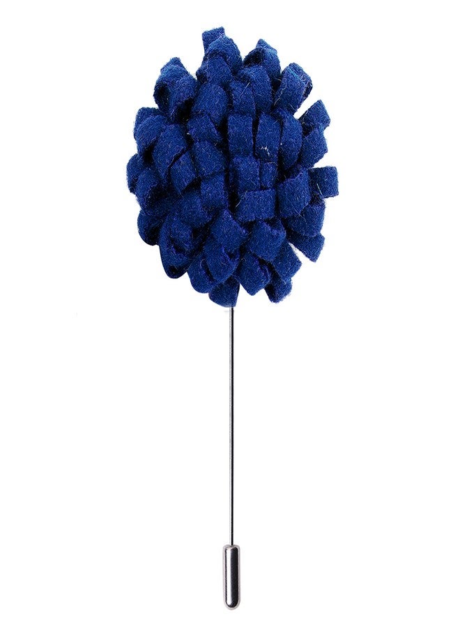 Peluche A Glorious Crescendo Blue Brooch for Men - Image 1