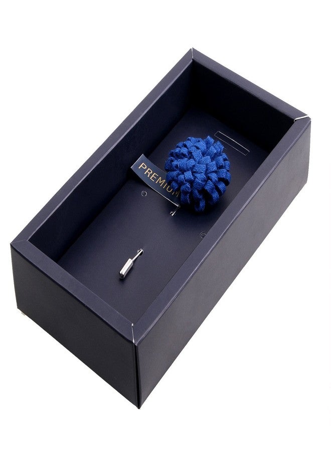 Peluche A Glorious Crescendo Blue Brooch for Men - Image 3