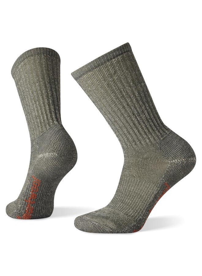 SmartWool Women's Hike Classic Edition Light Cushion Crew Socks, Medium Gray, Medium - Image 1