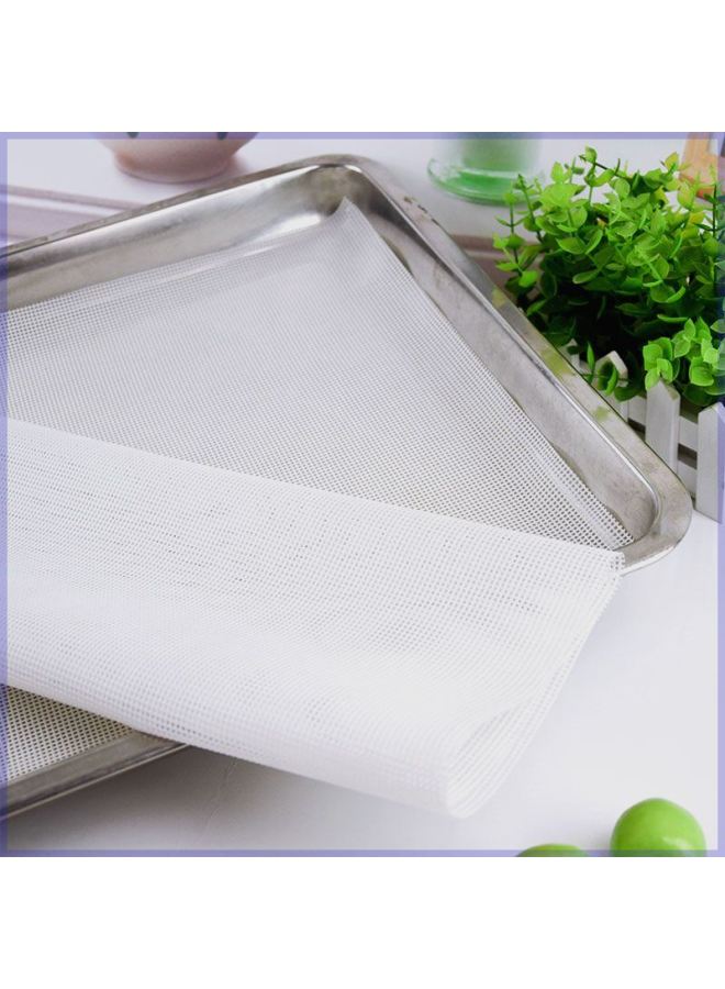 Silicone Pad Steamer Cloth Steamer Drawer Non-stick Steamed Car Steamed Cloth Steamed Bread Pad Silicone Steamed Bread Steamed Bread Pad Rectangular-Size:Square  2 Pieces - Image 2