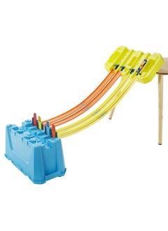 Toy Car Track Builder Playset, Multi-Lane Speed Box, 18 Component Parts With Storage & 2 1:64 Scale Vehicles - pzsku/Z25701FDD89F76CA1BCA1Z/45/_/1732786679/342e07a4-376f-4ccb-91d5-8ddf36a0852e