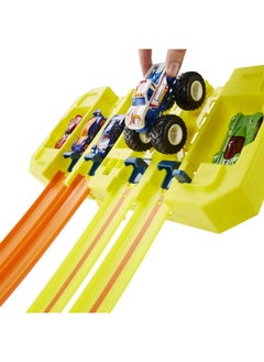 Toy Car Track Builder Playset, Multi-Lane Speed Box, 18 Component Parts With Storage & 2 1:64 Scale Vehicles - pzsku/Z25701FDD89F76CA1BCA1Z/45/_/1732786680/274ff0fb-257d-459b-b52e-1bdc152ba0c0