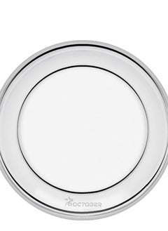 6 October Stainless Steel Round Service Size 25Cm  - Image 4