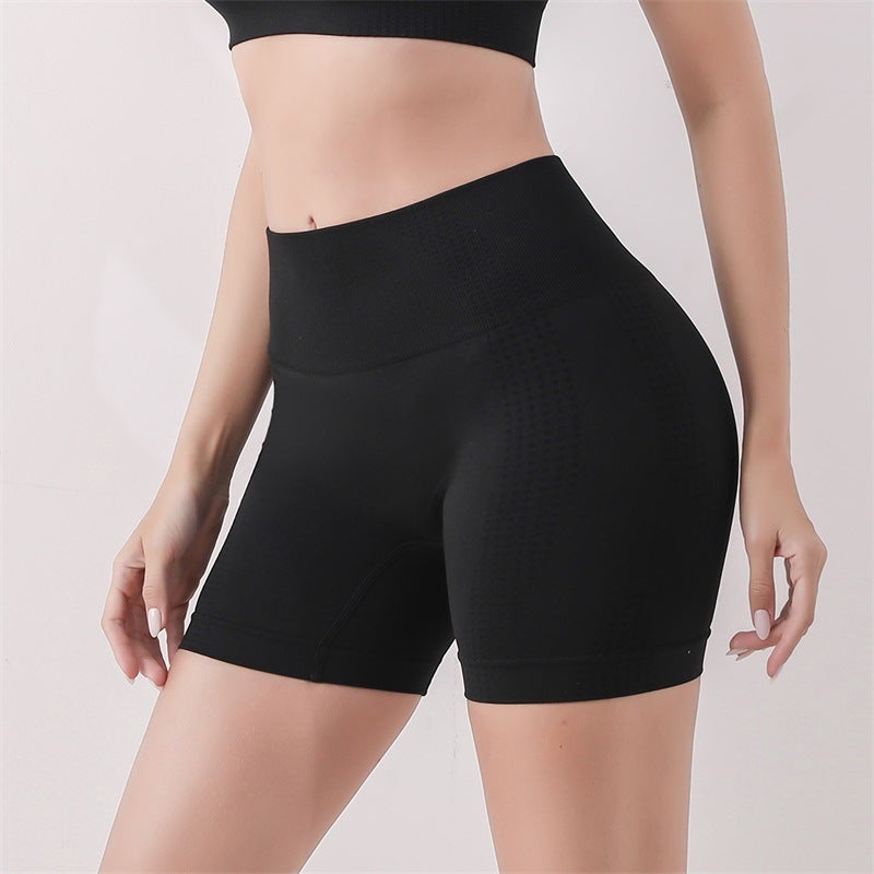 Generic Large Size Fitness Sports Hip Lifting Panties Peach Hip Lifting Shaping Body Yoga Outer Wear Running Bottoming Shorts Blue - Image 5