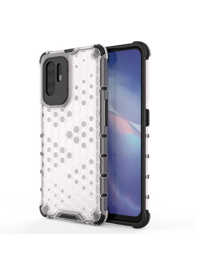 S-TOP Case For OPPO Reno5 Z 5G Shockproof Honeycomb PC + TPU Case - Image 1