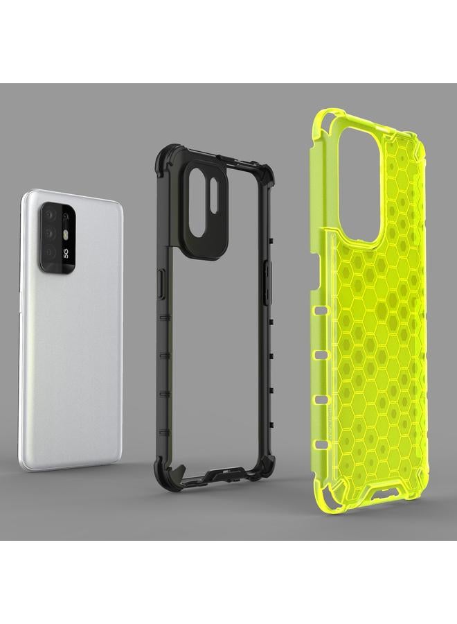 S-TOP Case For OPPO Reno5 Z 5G Shockproof Honeycomb PC + TPU Case - Image 5