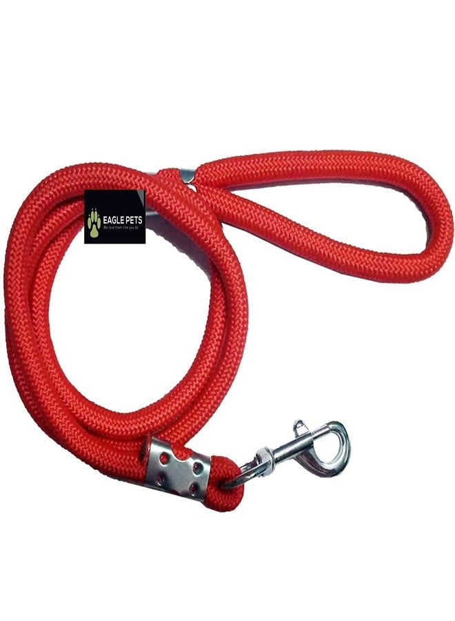EAGLE PETS Set of Dog Harness & Rope for Pets, Adjustable Padded Body Belt (Red, Large) - Image 2