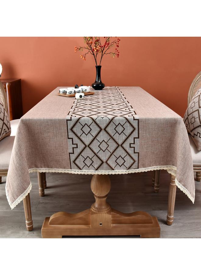 الأزرق جي دبليو مفرش المائدة الصيني الجديد كلاسيكي فاتح فاخر - Image 5