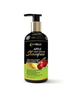 MAXBELLA Apple Cider Vinegar Shampoo & Argan Oil Antidandruff And Hair Fall Controlfree From Paraben & Mineral Oil For Men And Women Hair Shampoo(300Ml)  - Image 1