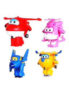 Y&D 4-Piece Super Wing Deformation Toy Set 