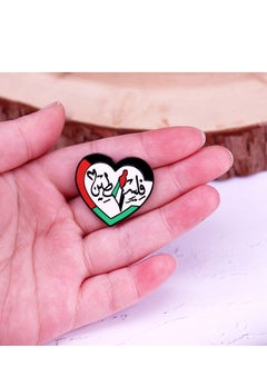KUYING Free Palestine Enamel Metal Brooch Badge  - Image 2