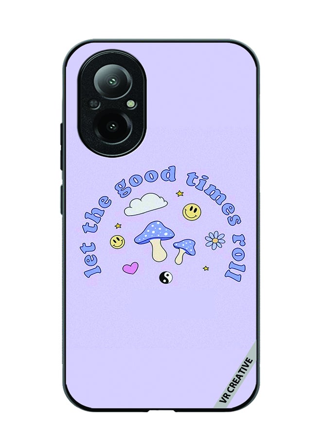 VR CREATIVE - Protective Case Cover For Realme C67 4G Let The Good Ttimes Roll Design Multicolour - Image 1