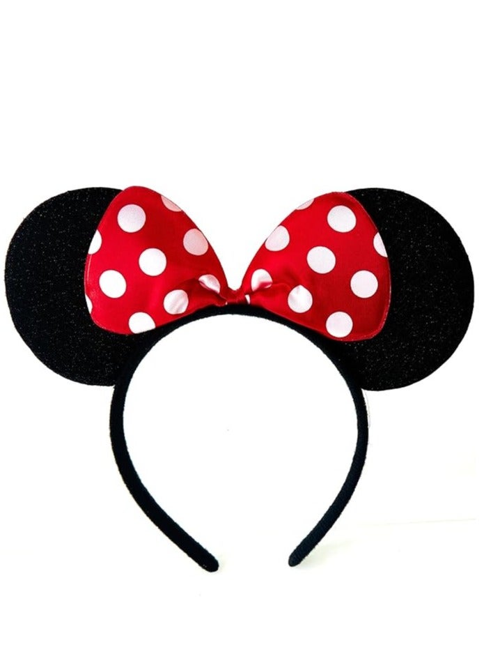 Minnie Mouse Disney Fancy Dress Ears Head Band