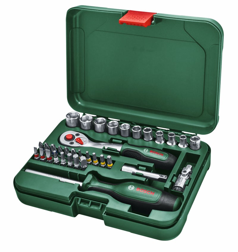 Bosch Hand Tool Set 34 Pieces (Socket - Screwdriver bits) - Image 1