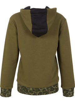 BRZ Collection Skier Printed Hooded Sweatshirt Boy  - Image 4