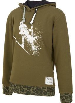 BRZ Collection Skier Printed Hooded Sweatshirt Boy  - Image 3