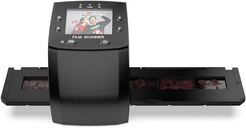 DigitConvert 135 Film Negative Scanner Slide Viewer, Converts 35mm Film Negatives & Slides to Digital JPEG Images, 2.4 LCD Screen, with Quick Slide Holder - Image 4