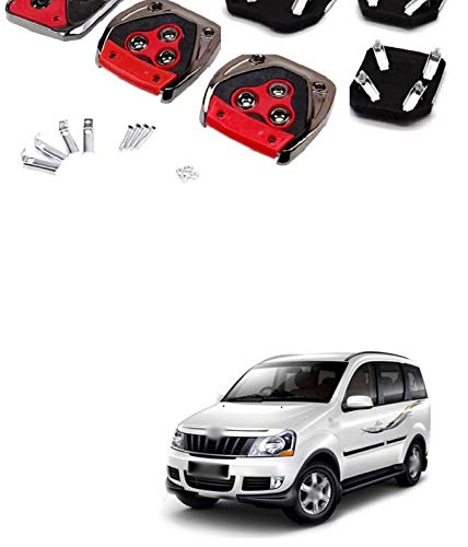 PRIKNIK Anti-Skid Car Pedals(Manual Shift) 3 Pcs Sports kit Pad Covers Set Compatible with X-ylo - Image 2