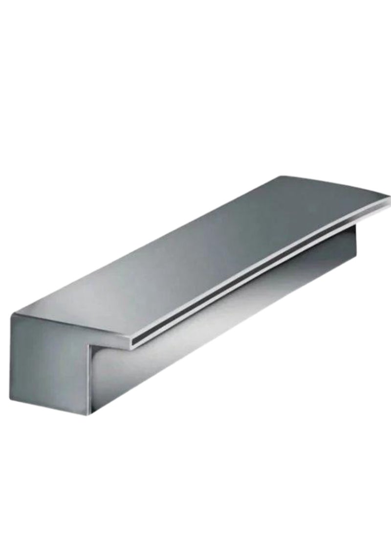 Radiant Stainless Steel Wall Mounted Waterfall Spout - Closed  - Image 1