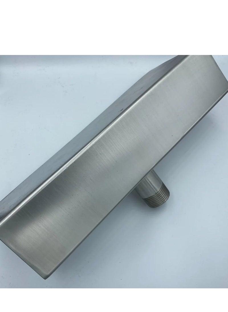 Radiant Stainless Steel Wall Mounted Waterfall Spout - Closed  - Image 3