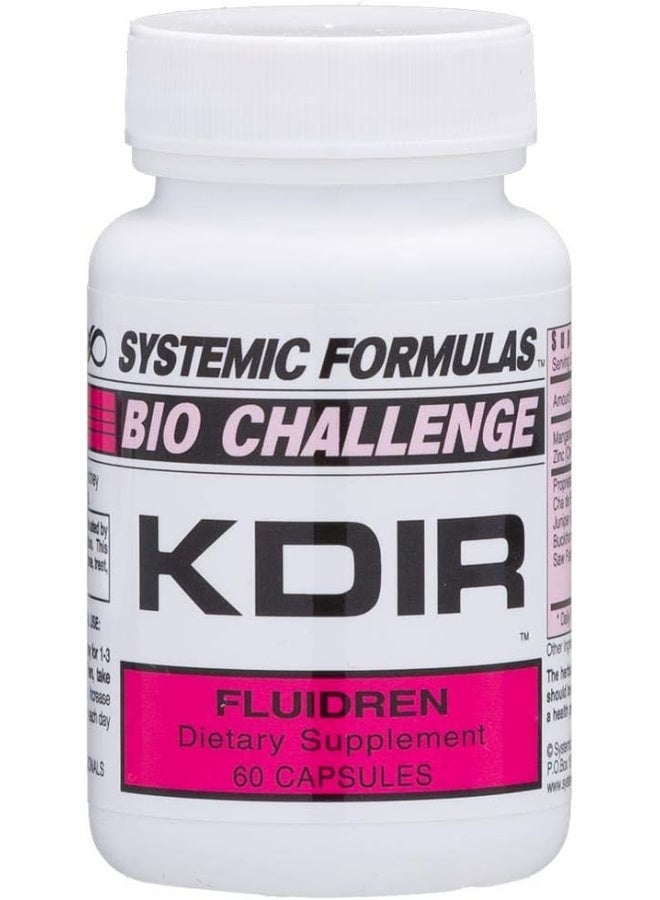 Systemic Formulas KDIR Fluidren Dietary Supplement - Image 1