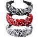 Lvyeer Bandana Headbands for Women Knotted Headband Fashion Chiffon Fabric Hairband for Women and Girls Cute Hair Accessory KnottedB - Image 2