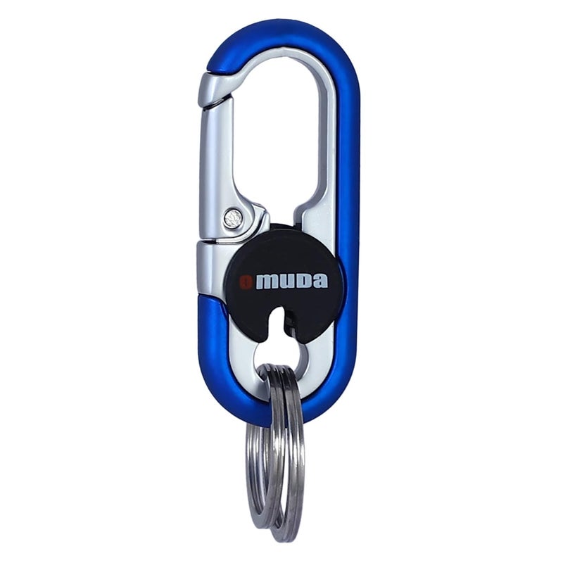 TechPro Stainless Steel Keychain Heavy Duty Car Keychain for Men and Women… - Image 1