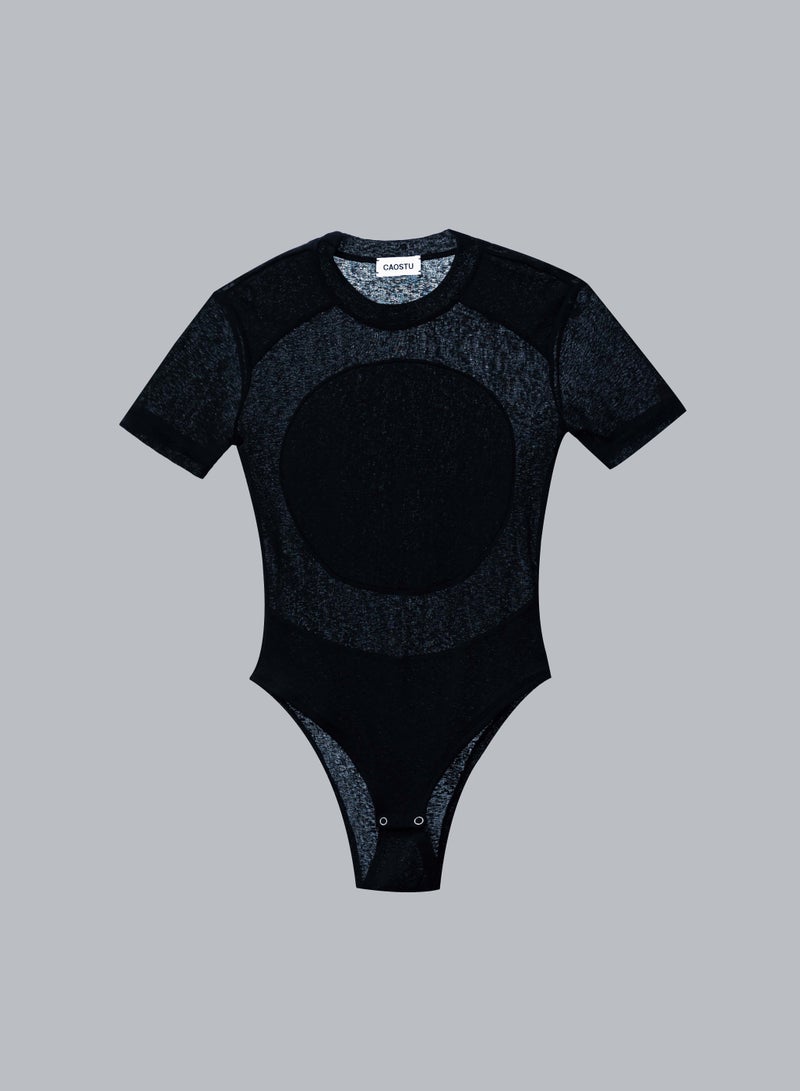 CAOSTU • BLACK CUDDLY BODYSUIT  - Image 4