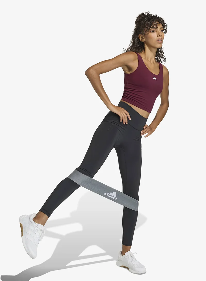 Adidas 3-Stripes Studio All Me Light Support Tank