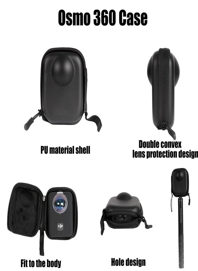 PellKing Lens Guards for DJI Osmo 360,Lens Protector with Camera Case and Screen Protector Accessories Kit for DJI Osmo 360 Panorama Camera - Image 3