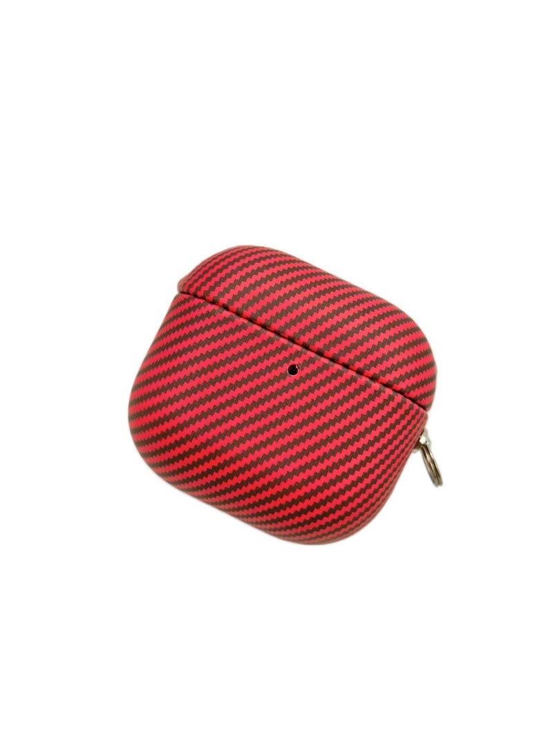 Case Compatible with AirPods Pro AirPods 4 AirPods 3 AirPods 1 2 with Hard Shell in Red in Plastic - Image 1