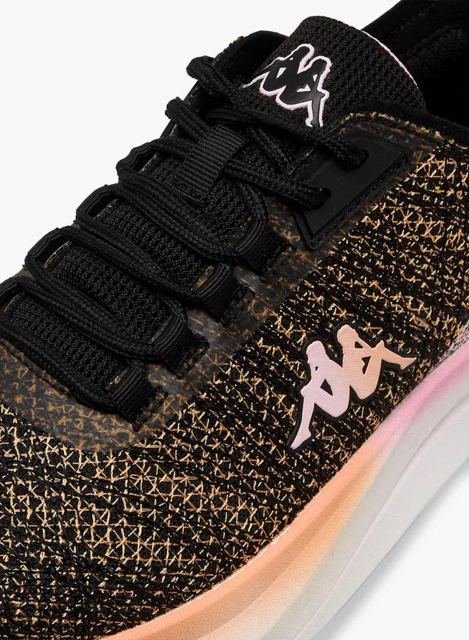 Kappa BLACK Women Lace-Up Sports Shoes for Women | Best Price UAE