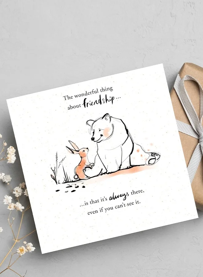 Share the Love The Wonderful Thing About Friendship - Uk Greeting Card
