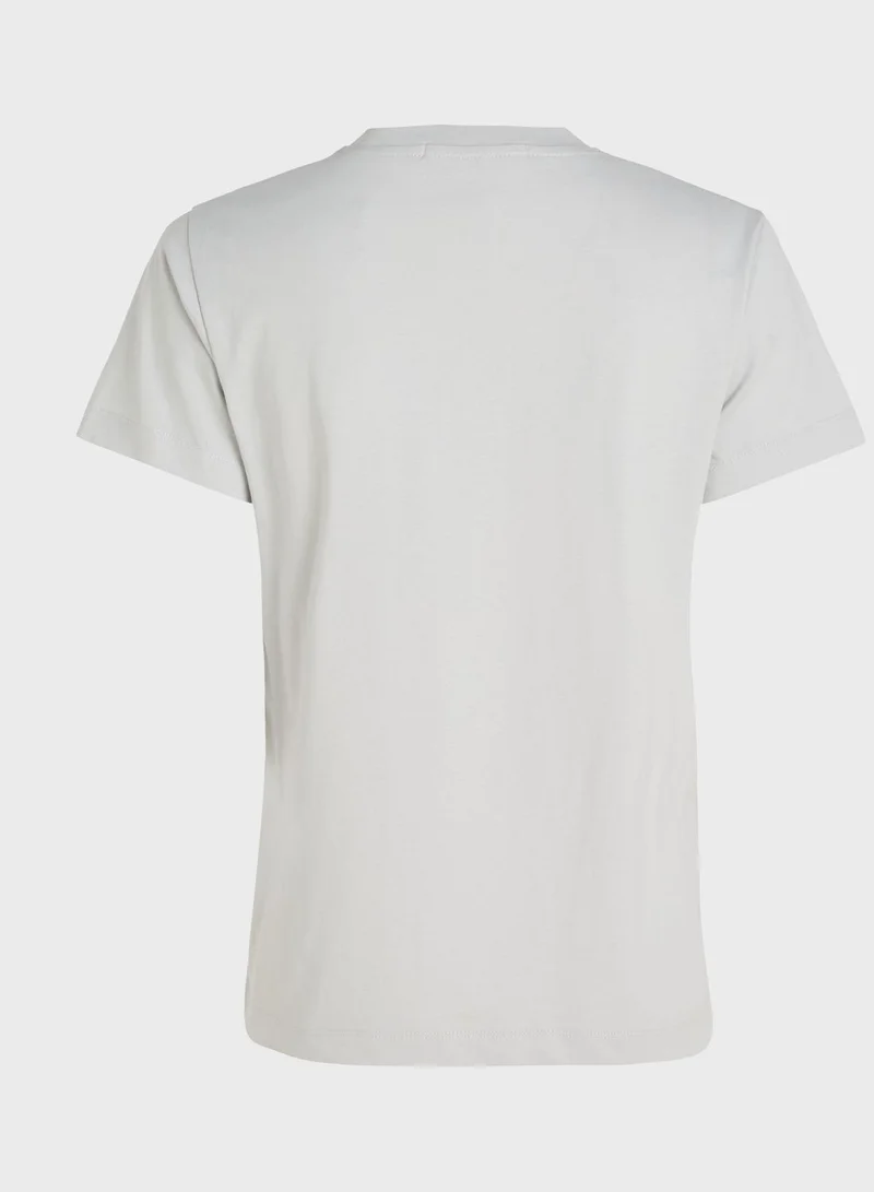 Calvin Klein Jeans Crew Neck Logo T-Shirt
