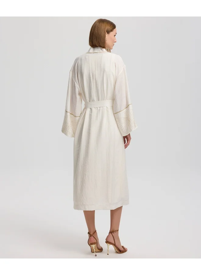 إبيكيول Midi Dress With Contrast Piping